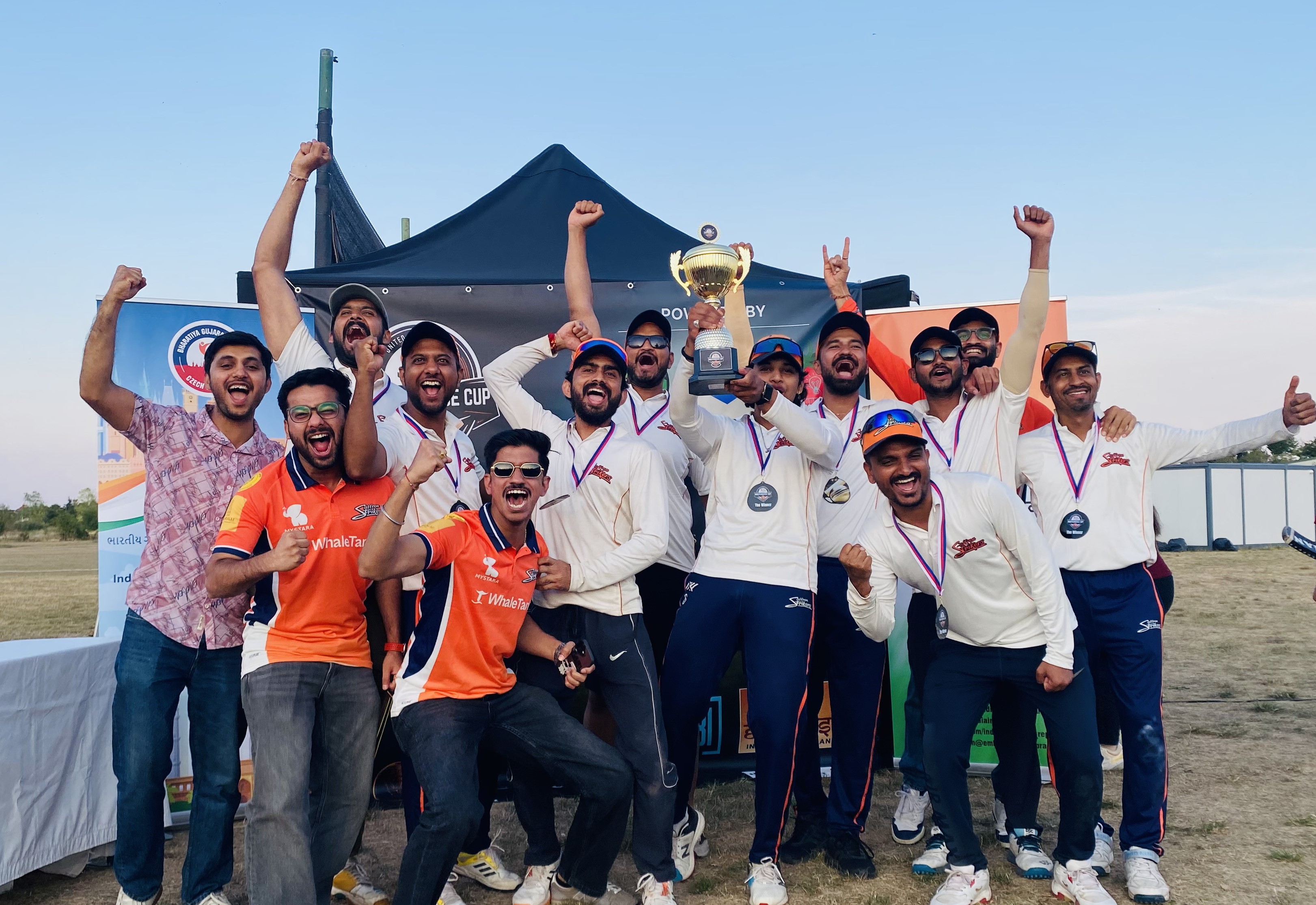 Saffron Strikers Champions
