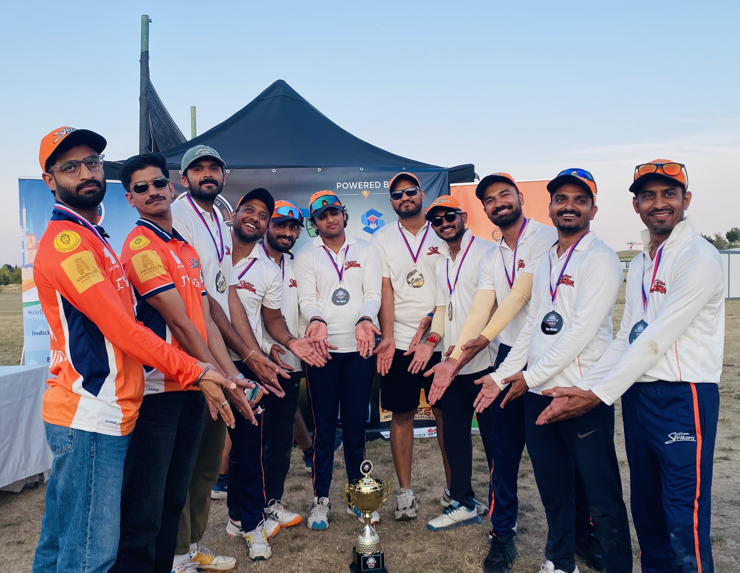Saffron Strikers Champions
